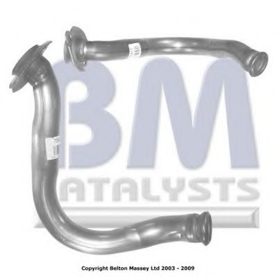 BM70417 BM+CATALYSTS Exhaust System Exhaust Pipe