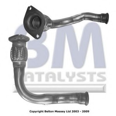 BM70427 BM+CATALYSTS Exhaust Pipe
