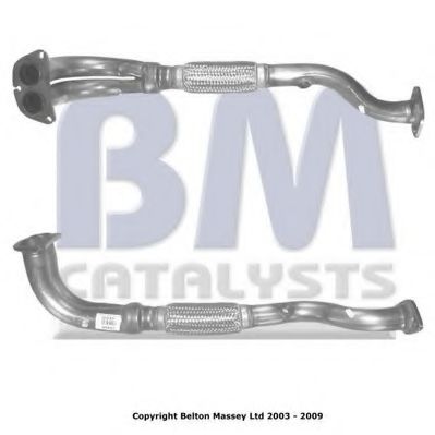 BM70459 BM+CATALYSTS Exhaust Pipe