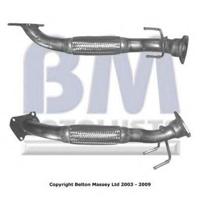 BM70463 BM+CATALYSTS Exhaust System Exhaust Pipe