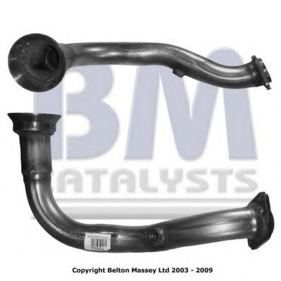 BM70502 BM+CATALYSTS Exhaust System Exhaust Pipe