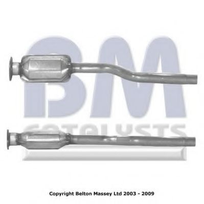 BM80009H BM+CATALYSTS Exhaust System Catalytic Converter