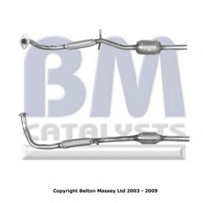 BM80017 BM+CATALYSTS Exhaust System Catalytic Converter