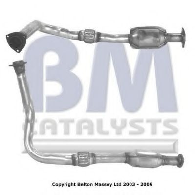 BM80028 BM+CATALYSTS Exhaust System Catalytic Converter