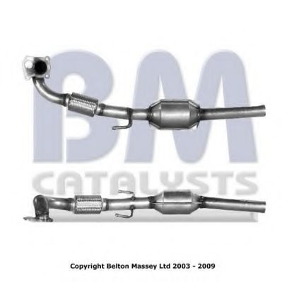 BM80045 BM+CATALYSTS Exhaust System Catalytic Converter
