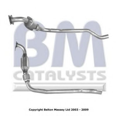 BM80050 BM+CATALYSTS Exhaust System Catalytic Converter
