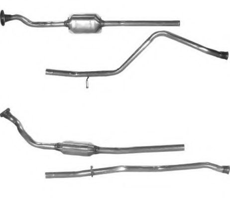 BM80078H BM+CATALYSTS Exhaust System Exhaust Pipe