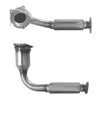 BM80126H BM+CATALYSTS Exhaust System Exhaust Pipe