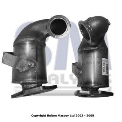 BM80259H BM+CATALYSTS Exhaust System Catalytic Converter