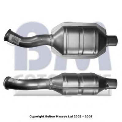 BM80277H BM+CATALYSTS Exhaust System Exhaust Pipe