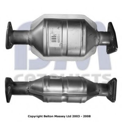BM80289H BM+CATALYSTS Exhaust System Catalytic Converter