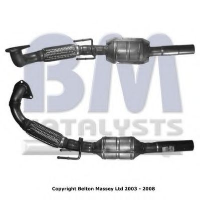 BM80290H BM+CATALYSTS Exhaust System Catalytic Converter