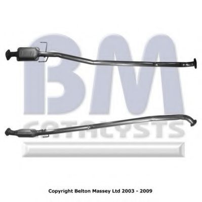 BM80297H BM+CATALYSTS Exhaust System Exhaust Pipe