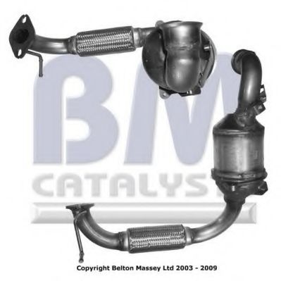 BM80323H BM+CATALYSTS Exhaust System Catalytic Converter
