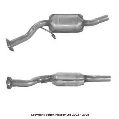 BM90011H BM+CATALYSTS Exhaust System Exhaust Pipe