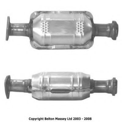 BM90037 BM+CATALYSTS Catalytic Converter
