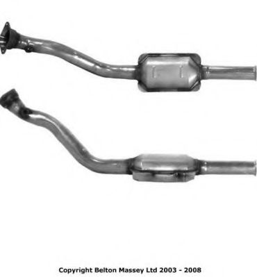 BM90091H BM+CATALYSTS Exhaust System Exhaust Pipe