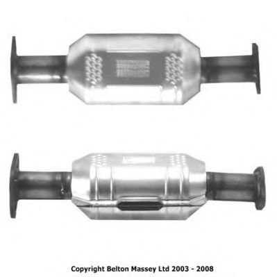 BM90150 BM+CATALYSTS Exhaust System Catalytic Converter