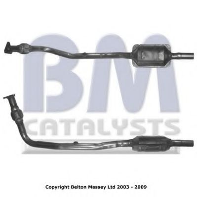 BM90261 BM+CATALYSTS Exhaust System Catalytic Converter