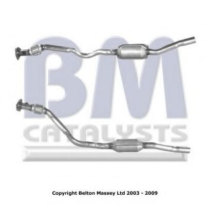 BM90845 BM+CATALYSTS Exhaust System Catalytic Converter