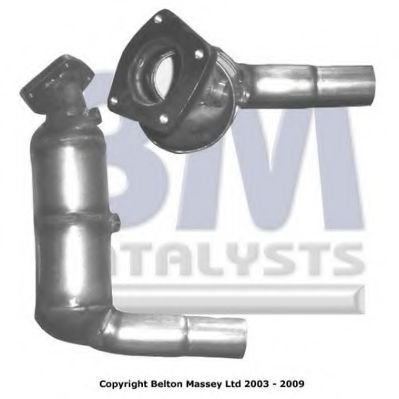 BM90848 BM+CATALYSTS Exhaust System Catalytic Converter