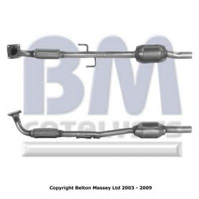 BM90849 BM+CATALYSTS Exhaust System Catalytic Converter