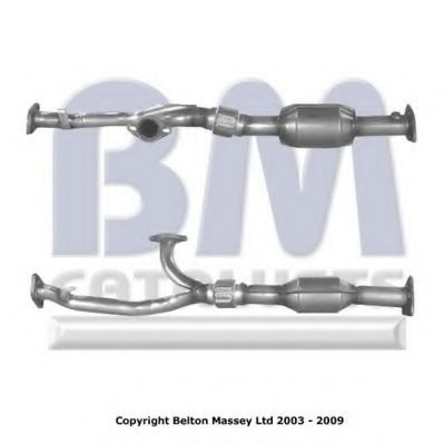 BM90871 BM+CATALYSTS Exhaust System Catalytic Converter