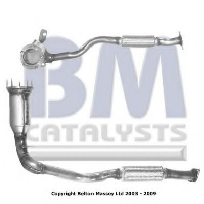 BM90884 BM+CATALYSTS Exhaust System Catalytic Converter