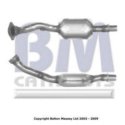 BM90891 BM+CATALYSTS Exhaust System Catalytic Converter