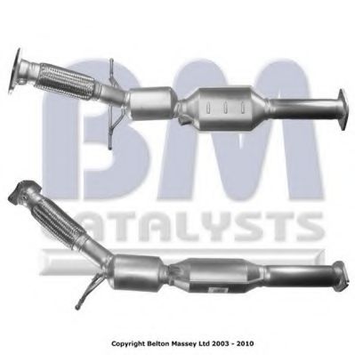 BM90892 BM+CATALYSTS Exhaust System Catalytic Converter