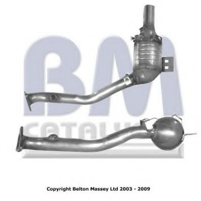 BM90921 BM+CATALYSTS Exhaust System Catalytic Converter