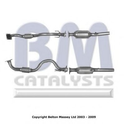 BM90924 BM+CATALYSTS Exhaust System Catalytic Converter