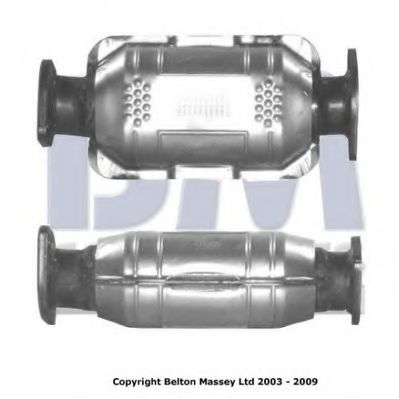BM90937 BM+CATALYSTS Exhaust System Catalytic Converter