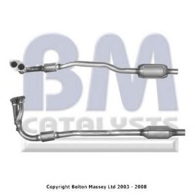 BM90957H BM+CATALYSTS Exhaust System Catalytic Converter