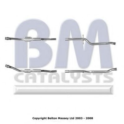 BM90988H BM+CATALYSTS Exhaust System Exhaust Pipe