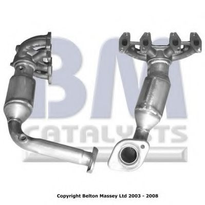 BM91016 BM+CATALYSTS Exhaust System Catalytic Converter