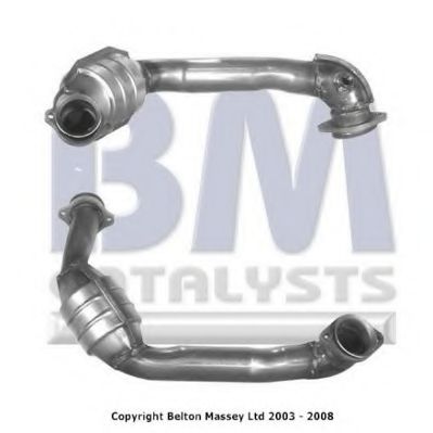 BM91038 BM+CATALYSTS Exhaust System Pre-Catalyst