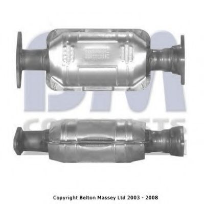 BM91045 BM+CATALYSTS Exhaust System Catalytic Converter