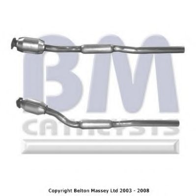 BM91047 BM+CATALYSTS Exhaust System Catalytic Converter