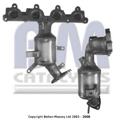 BM91061 BM+CATALYSTS Exhaust System Catalytic Converter