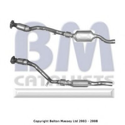 BM91074 BM+CATALYSTS Exhaust System Catalytic Converter