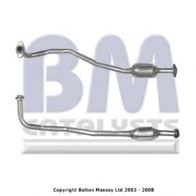 BM91075 BM+CATALYSTS Exhaust System Catalytic Converter