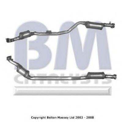 BM91110 BM+CATALYSTS Exhaust System Catalytic Converter