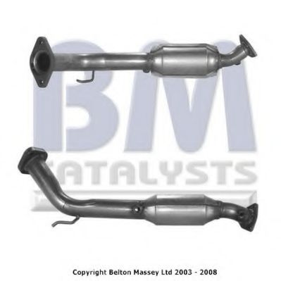BM91128H BM+CATALYSTS Exhaust System Catalytic Converter