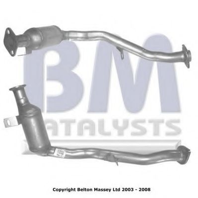 BM91129 BM+CATALYSTS Exhaust System Catalytic Converter