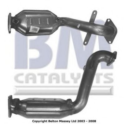 BM91157H BM+CATALYSTS Exhaust System Catalytic Converter