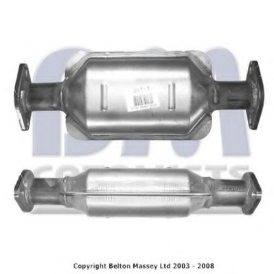 BM91161H BM+CATALYSTS Exhaust System Catalytic Converter