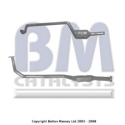 BM91179H BM+CATALYSTS Exhaust System Catalytic Converter