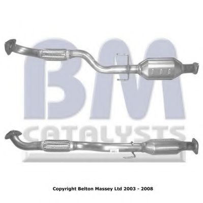 BM91228 BM+CATALYSTS Exhaust System Catalytic Converter