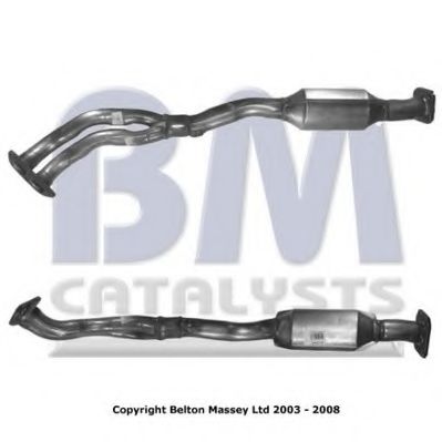 BM91264H BM+CATALYSTS Exhaust System Catalytic Converter